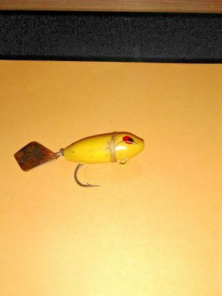 Vintage Fly Heddon Flap Tail For Trout Fishing.