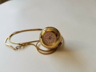 Vintage Smiths 5 Jewels Ladies Pendant Watch,  Made In Great Britain.