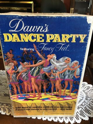 Vintage 1971 Topper Dawn Dance Party Stage W/orig.  Box " No Doll " -
