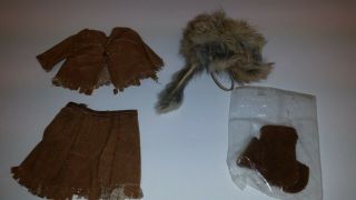 Vintage Cosmopolitan Ginger Davy Crockett Outfit With Tag Fits Vogue Ginny