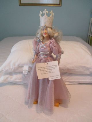 Glinda The Good Witch Wizard Of Oz Presents Yellow Brick Road Hamilton Mgm Doll