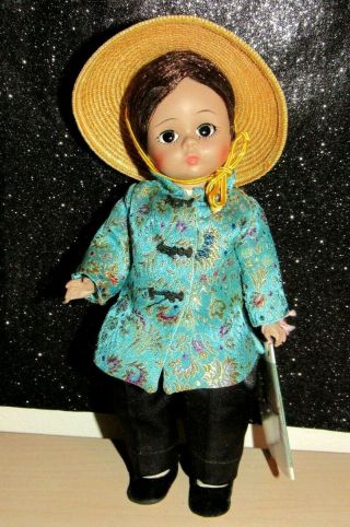 Htf Vintage Madame Alexander Doll China 772 - Bent Knees - - W/tag