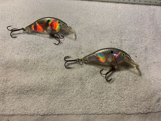 2 Luhr Jenson Speed Trap Old Fishing Lure 14