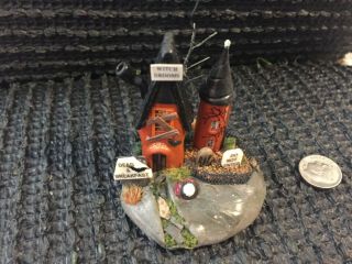 Handmade Miniature Dead And Breakfast Ooak Fairy House Vintage By O 