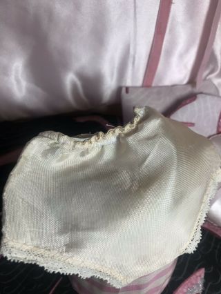 Madame A Cissy Vintage Pale Pink Panties Still Shiny,  Repaired Elastic