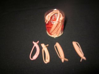 Vintage Pink 1 " Curlers For Ginny Or Other Doll - Only $5