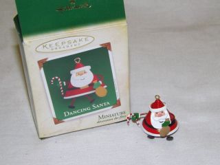 Hallmark Ornament - Miniature 2005 Dancing Santa