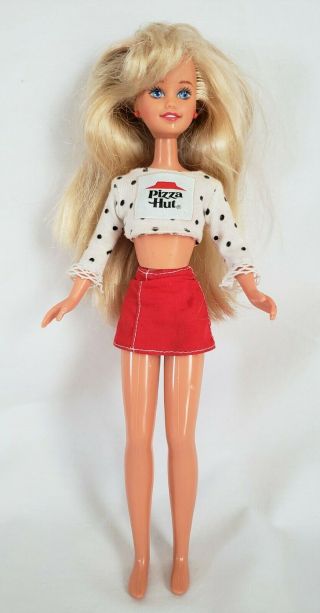 Mattel 1994 Barbie Doll Pizza Hut Party Skipper - Pizza Hut Outfit