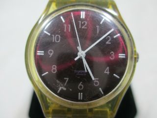 Vintage Swiss Swatch Watch W/ Stretch Band Battery
