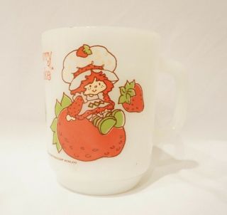 Vintage 1980 Strawberry Shortcake Coffee Cup / Mug - American Greetings