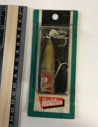 Old Fishing Lure Heddon Lucky 13 In The Package Model 2400