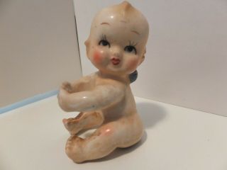 Vintage Antique Kewpie Doll Candle Hugger Japan 2 3/4 Inch