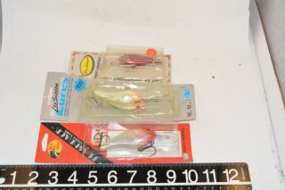 Old Wooden Crank Bait Lure Minnow Bagley Sisson Bass Pro Arbogast Group 30