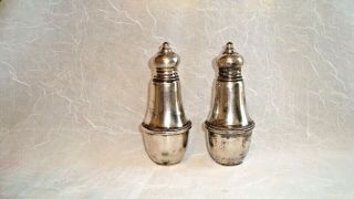 Duchin Creations Sterling Silver Salt & Pepper Shakers S&p 4 1/2 "