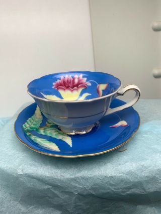 Vintage Trimont China Tea Cup And Saucer Sn 020 Occupied Japan