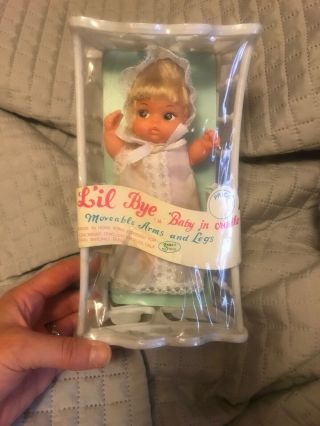 Vintage ‘70s Doll - L’il Bye Baby In Cradle - Graco Toys