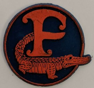 Florida Gators Rubber Magnet,  Vintage Antique