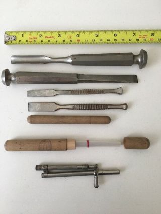Group Of Vintage Medical Instruments / Surgical Tools
