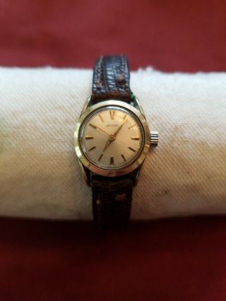Vintage Moviga Ladies Swiss Watch Automatic 17 Jewels
