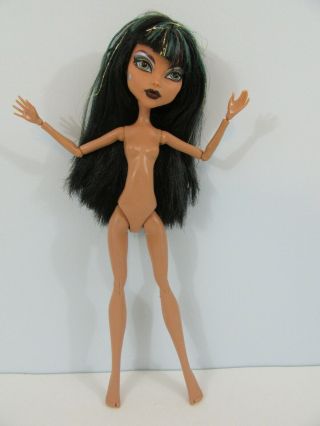 Monster High Signature Doll - Wave 1 Cleo De Nile 2010 - Tan Skin - Nude