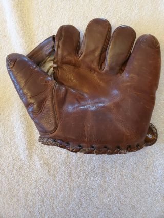 Antique Old Vintage Baseball Glove - Jc Higgins