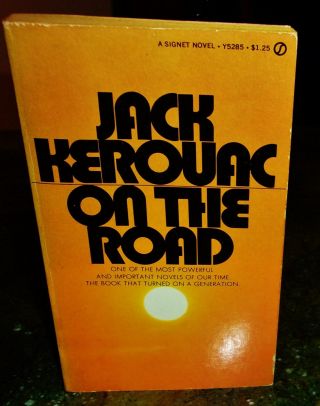 Jack Kerouac On The Road Old Antique Pb Book