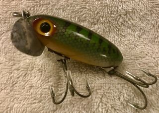 Fishing Lure Fred Arbogast 3/8oz Jitterbug Box Papers Bait 3