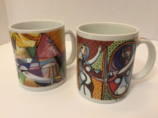 2 Chaleur Master Cubist Pablo Picasso Albert Gleizes D Burrows Coffee Mugs
