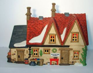 " Butter Tub Farmhouse " Dept 56 Dickens Village Series 1996 58337 Retired