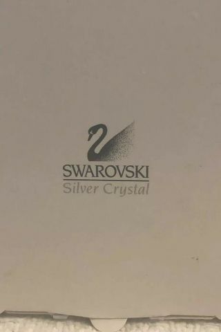 Swarovski Crystal Kris Bear Table Clock 212687