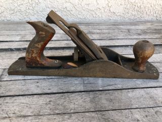 Fulton 5 Antique Vintage Hand Wood Planer Tool