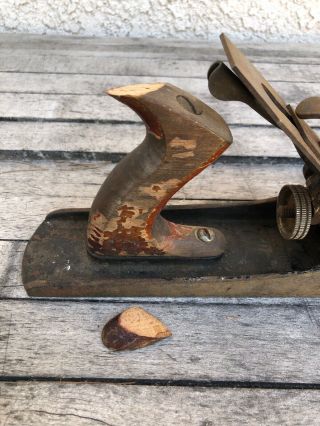 Fulton 5 Antique Vintage Hand Wood Planer Tool 5
