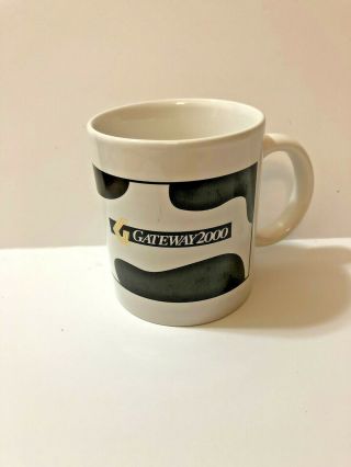 Gateway 2000 Vintage Coffee Mug Computer Nerd Tech Savvy Novelty Gift Office Cup