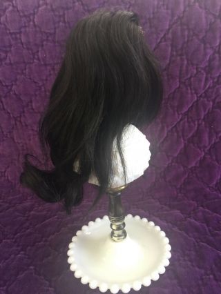 Antique Human Hair Doll Wig For French Or German Ethnic Doll