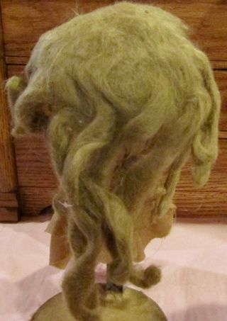 351 Antique 8 " Mohair Wig For Antique Bisque Doll,  German