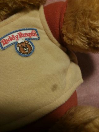 Vintage Teddy Ruxpin Plush Bear Soft Stuffed Toy 1988 - NOT TALKING VERSION 3