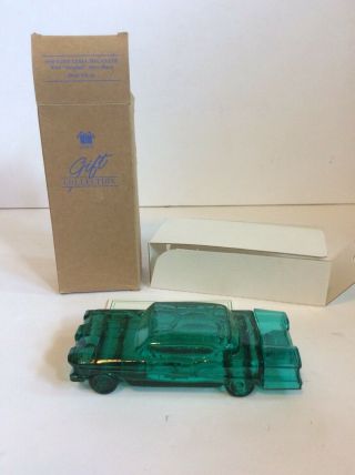 Ford Edsel 1958 Avon Glass After Shave Decanter Box 1995