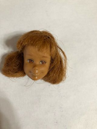 Vintage Barbie’s Sister Skipper’s Friend Scooter Doll (head Only)