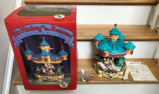 Enesco Disney Sir Mickey To The Rescue Lights Action Music Carousel
