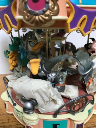 Enesco Disney Sir Mickey to The Rescue Lights Action Music Carousel 4