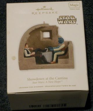 Star Wars A Hope Showdown At The Cantina Hallmark Keepsake Ornament 2011
