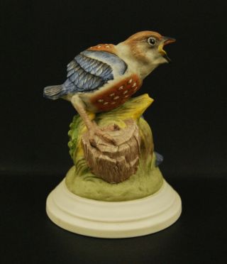 Boehm Hedgling Porcelain Figure - Western Bluebirds 494 4