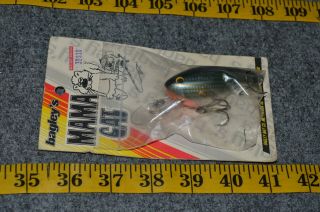 Vintage Old Stock Bagley Mama Cat Fishing Lure
