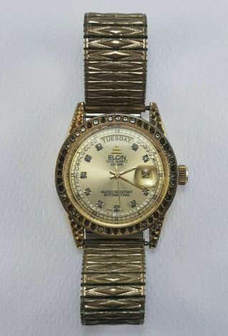 Seiko King Quartz 5856 - 5020 Gold Plated JDM Watch parts repair 3