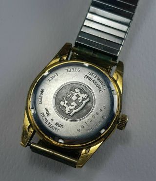 Seiko King Quartz 5856 - 5020 Gold Plated JDM Watch parts repair 4