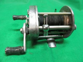 Vintage Pflueger Fishing Reel,  The Supreme With A Cub Power Handle