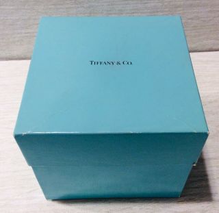 Tiffany & Co Porcelain Blue Trinket Gift Box Bowl Jewelry 7