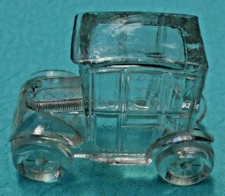 1913 Glass Car Candy Container