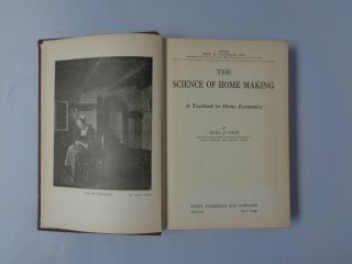 The Science Of Home Making By Emma E.  Pirie 1915 Antique Book Economics