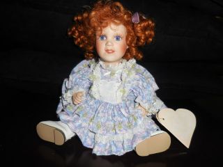 Vintage Franklin Heirloom Doll " Honey " By Maryse Nicole